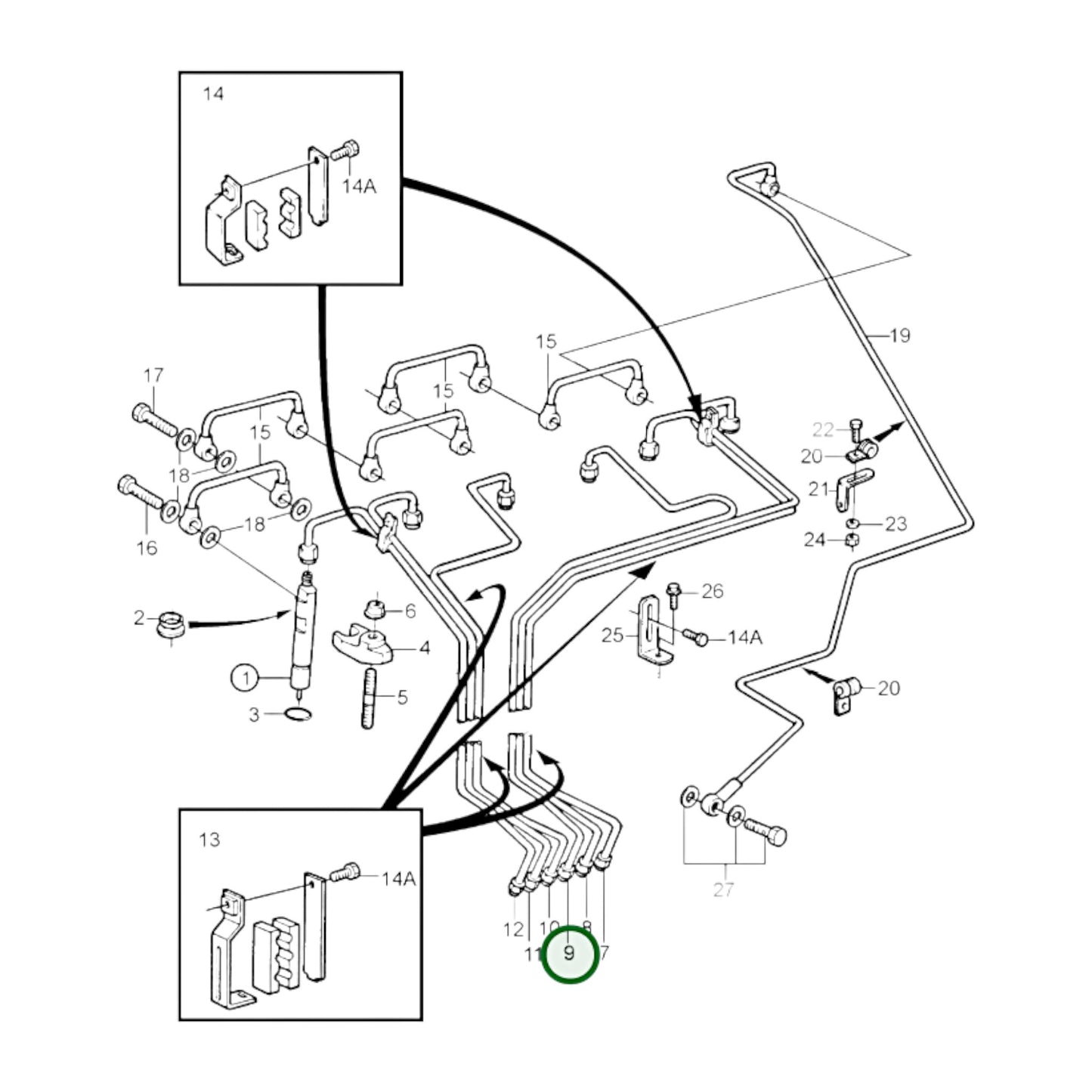 3825159 - Delivery Pipe