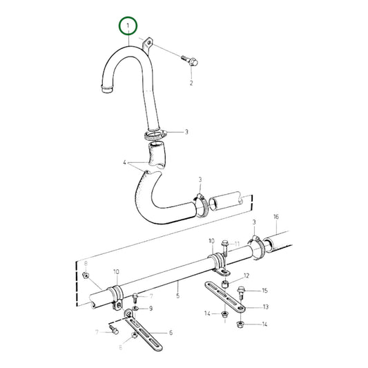 3825294 - Breather Pipe