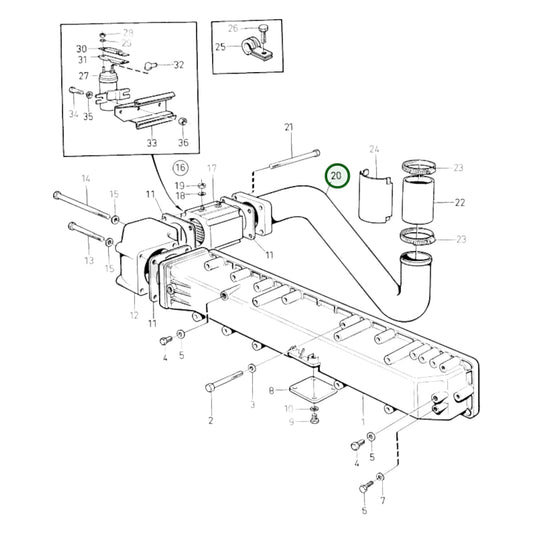 3825504 - Connecting Pipe