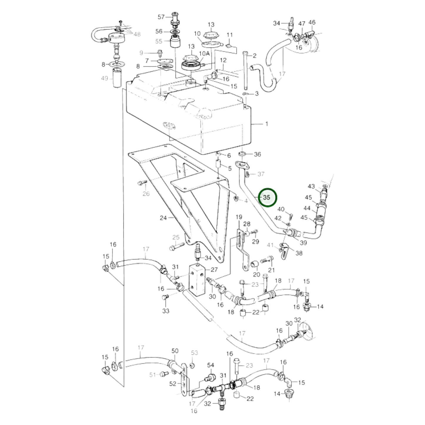 3825521 - Coolant Pipe