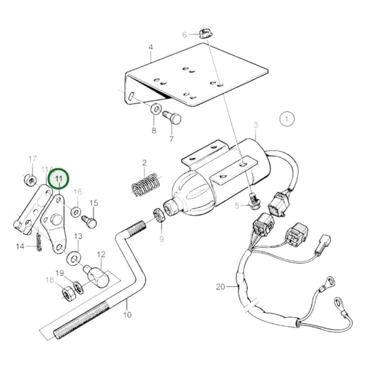 3825586 - Intermediate Lever