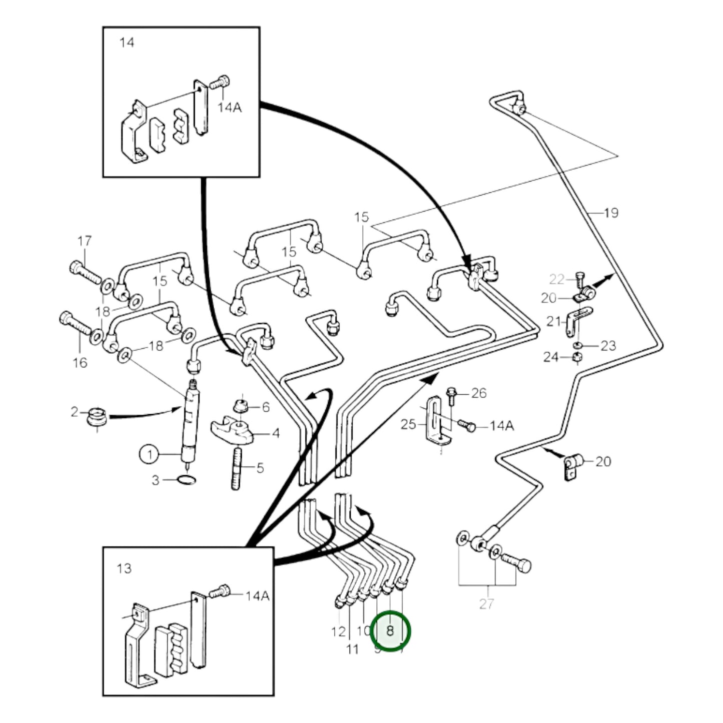 3825622 - Delivery Pipe
