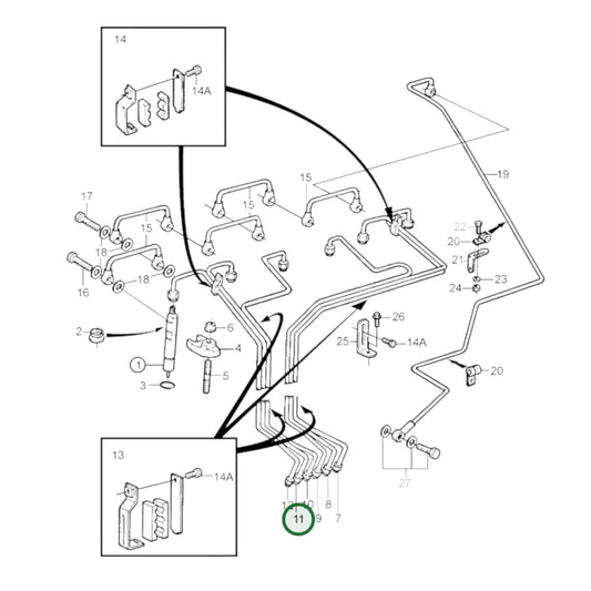 3825625 - Delivery Pipe