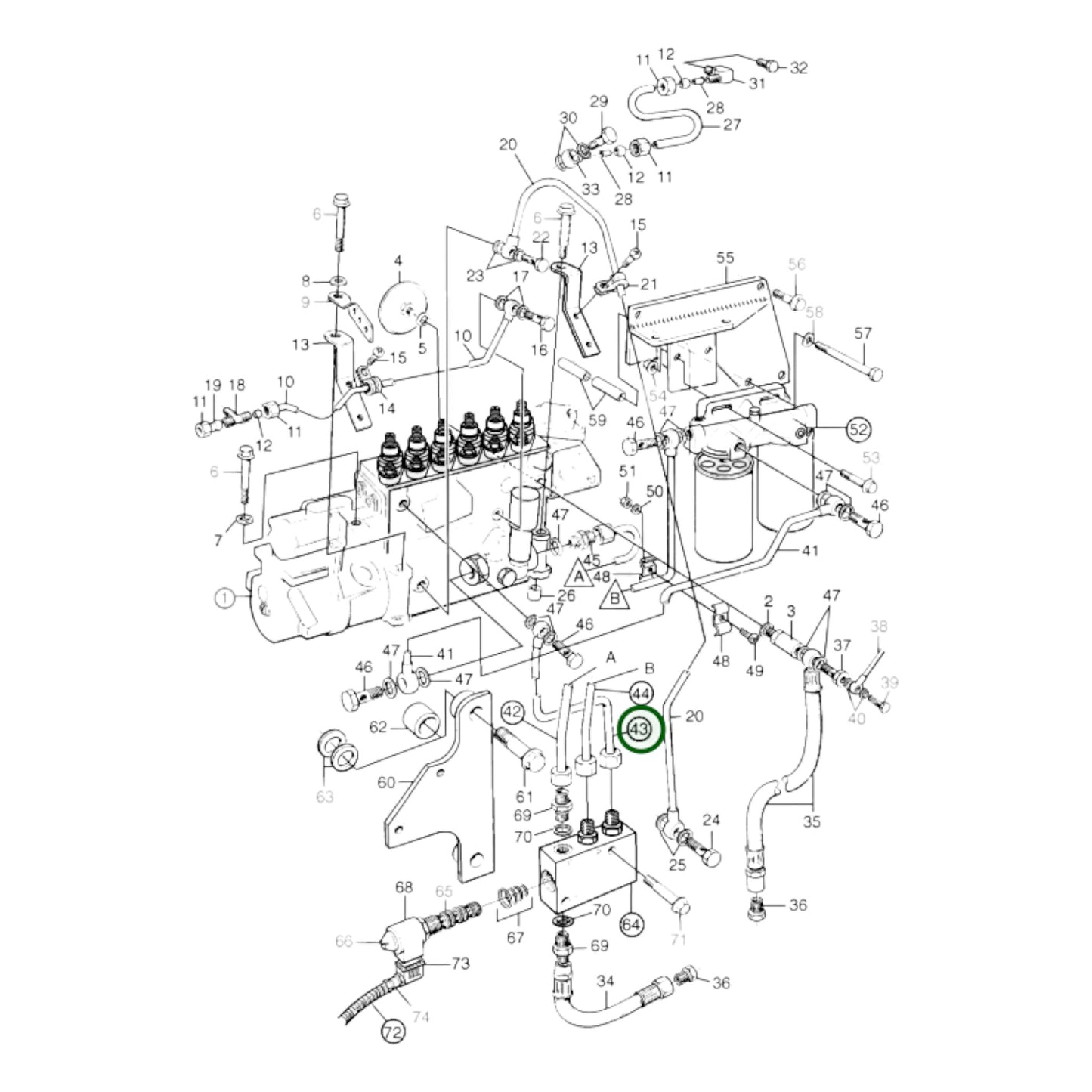 3825964 - Delivery Pipe
