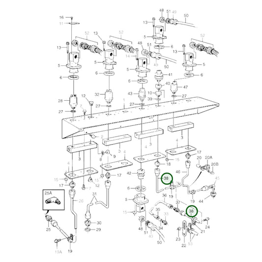 3826081 - Oil Pressure Pipe