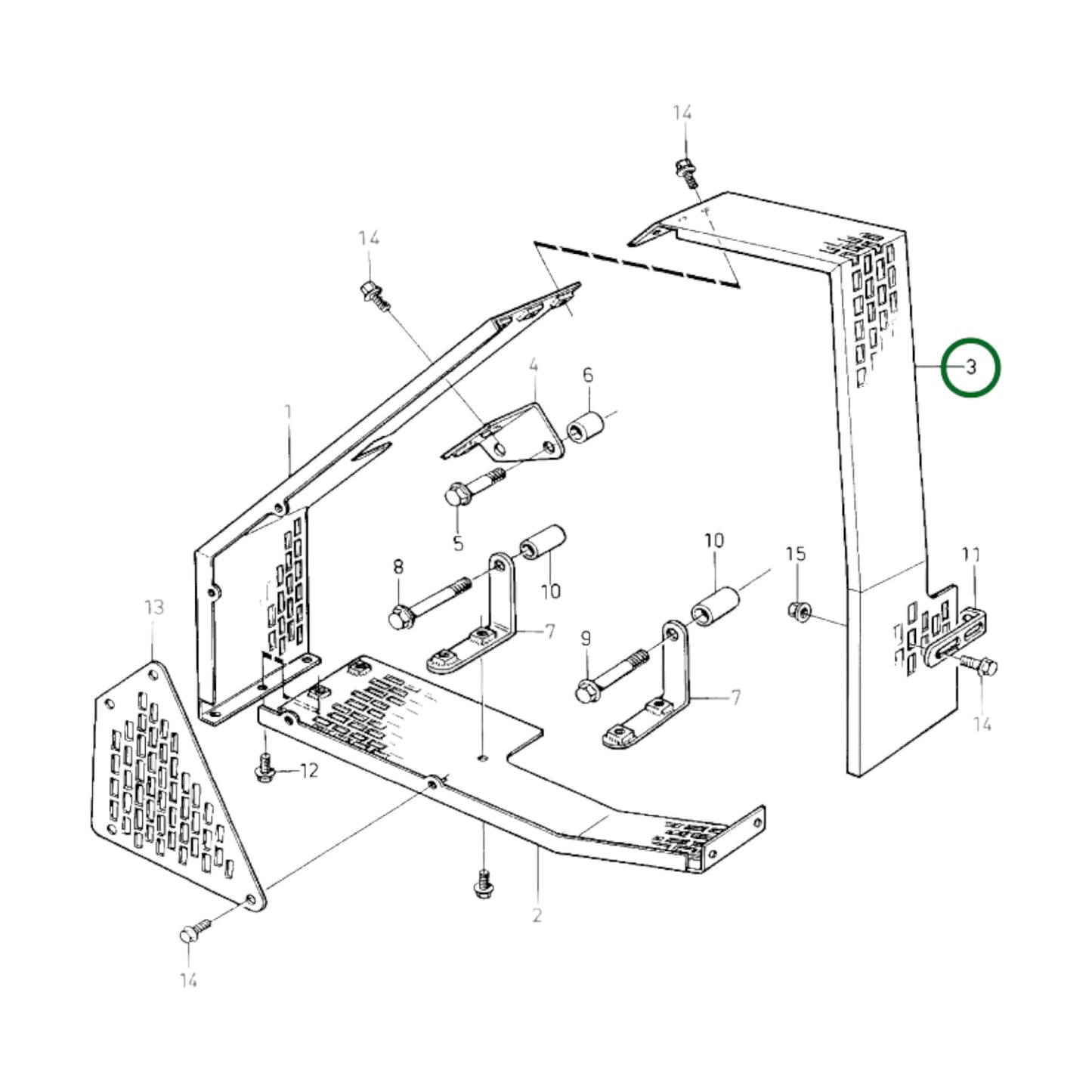 3826133  - Belt Protector