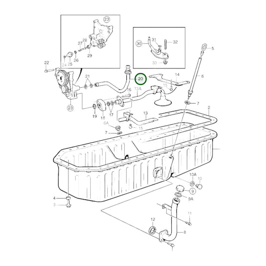 3826186 - Oil Pressure Pipe