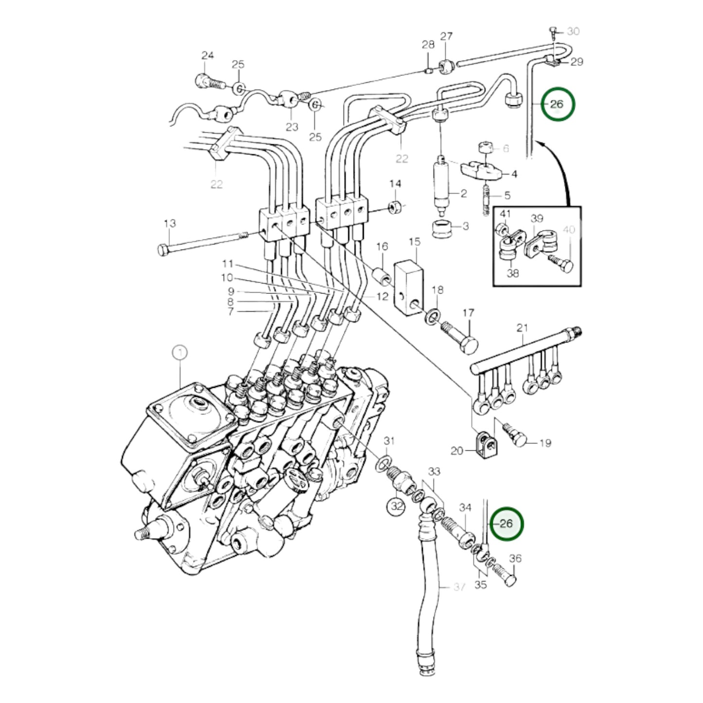 3826368 - Leak-Off Line