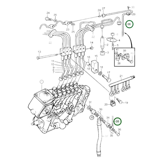 3826368 - Leak-Off Line