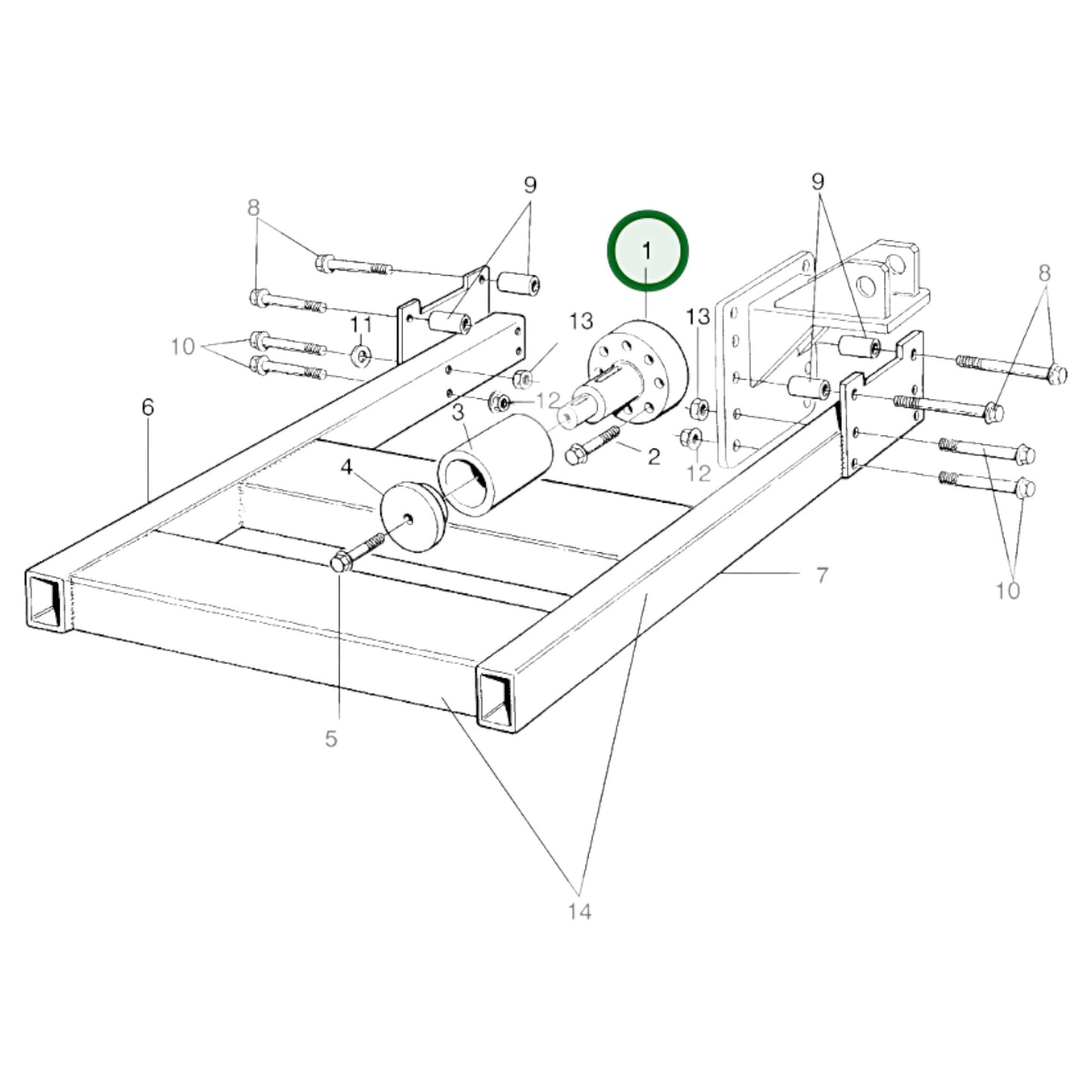 3826718 - Axle Shaft