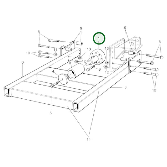 3826718 - Axle Shaft
