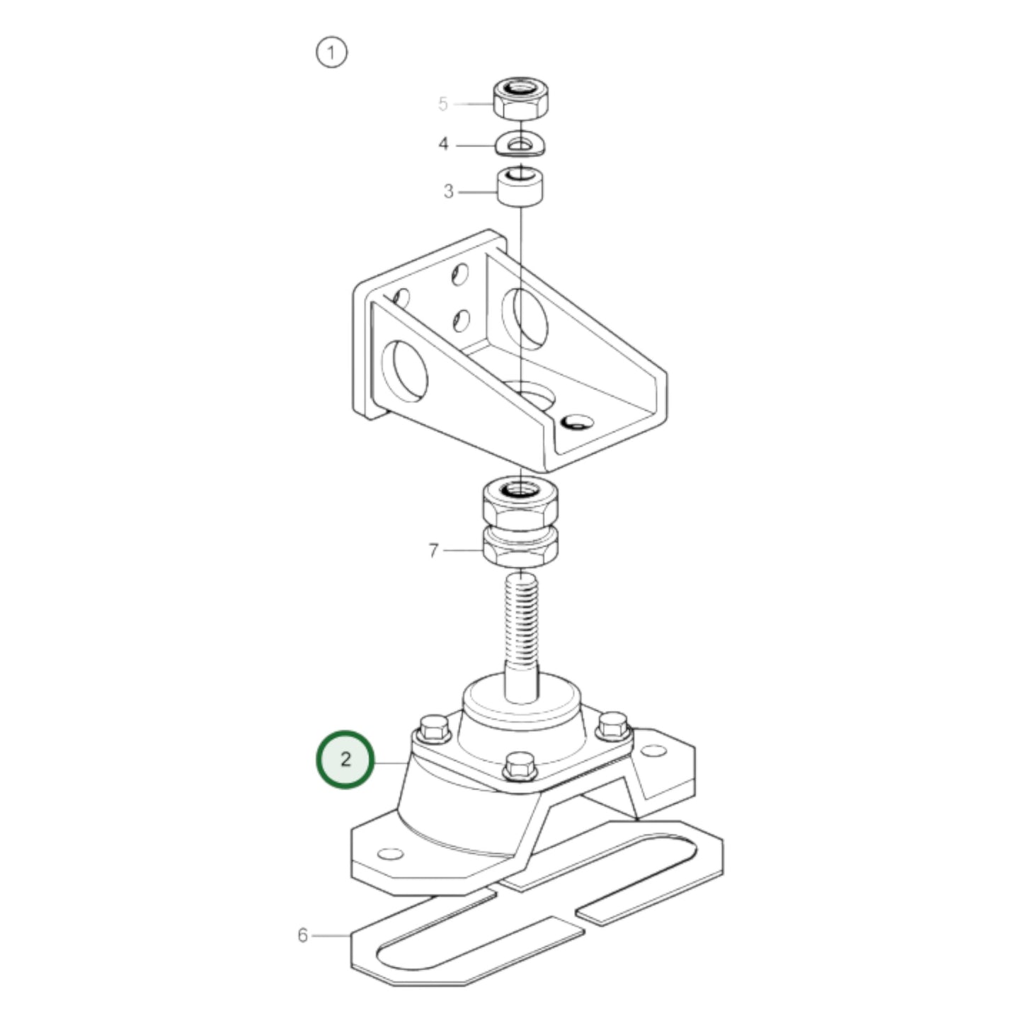 3826730 - Rubber Cushion