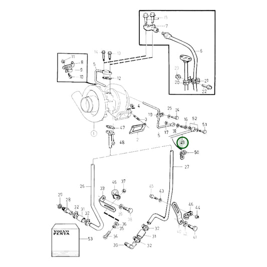 3826891 - Oil Pressure Pipe