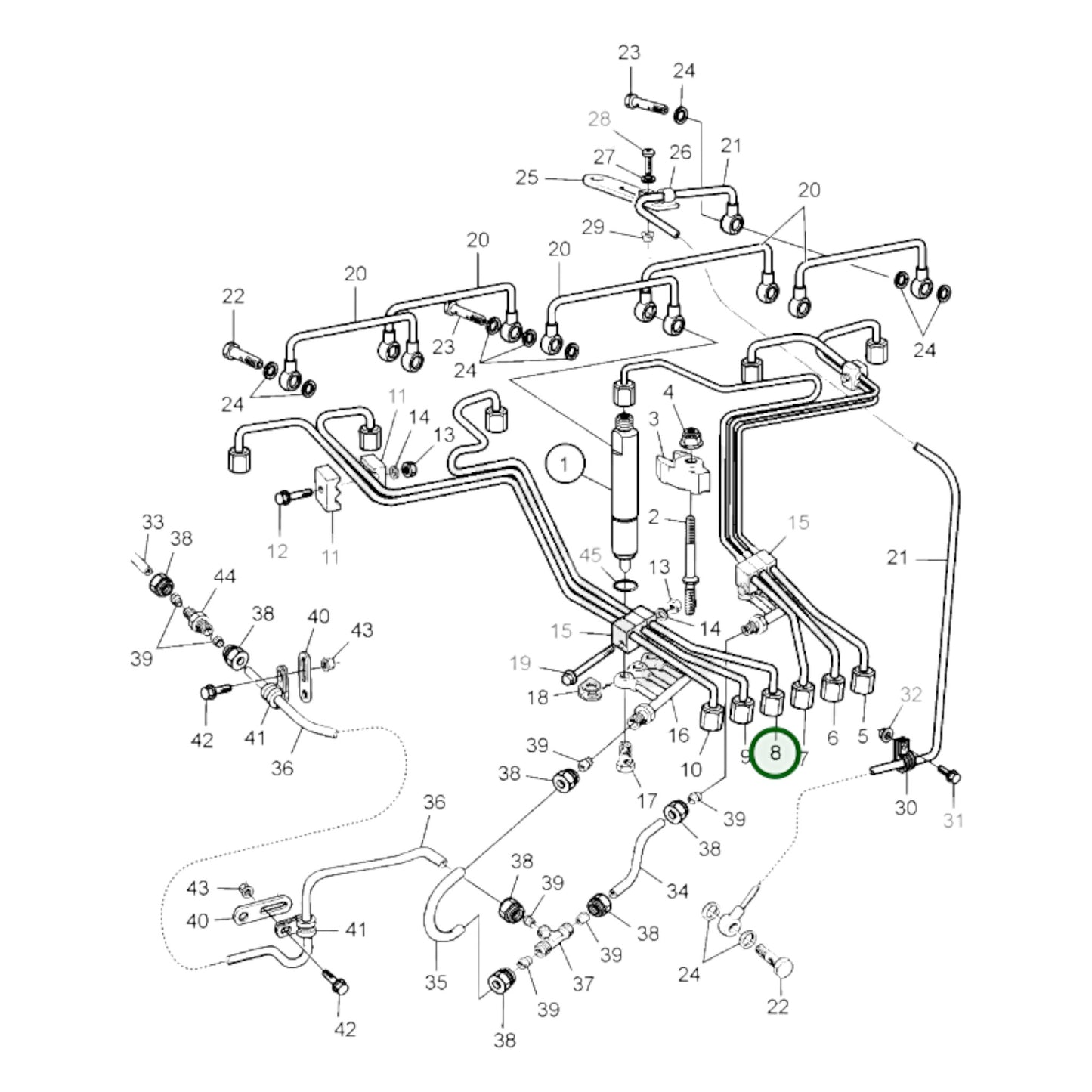 3827004 - Delivery Pipe