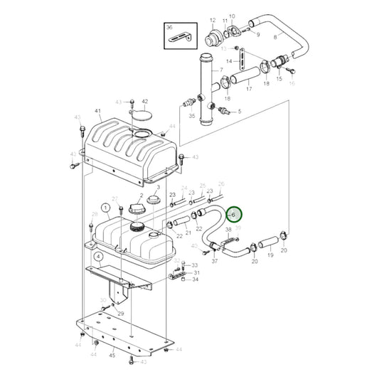 3828571 - Coolant Pipe