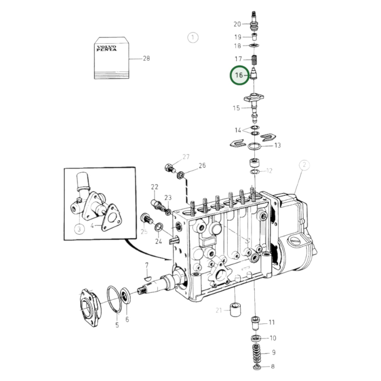 3828954 - Delivery Valve
