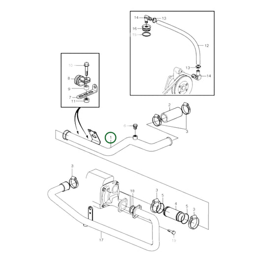 3829881 - Coolant Pipe
