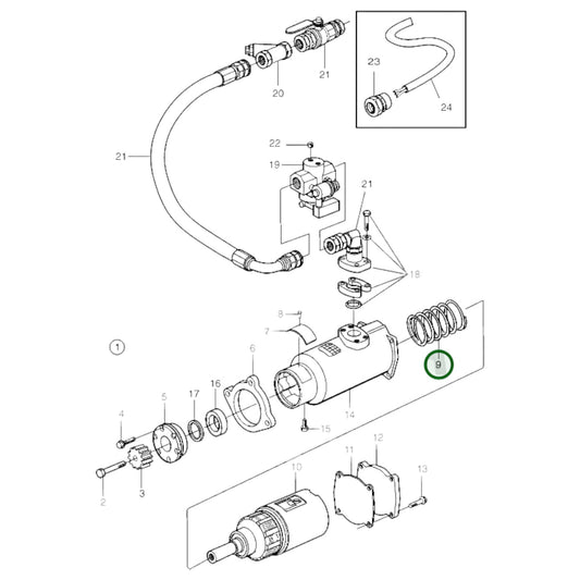 3830017 - Return Spring