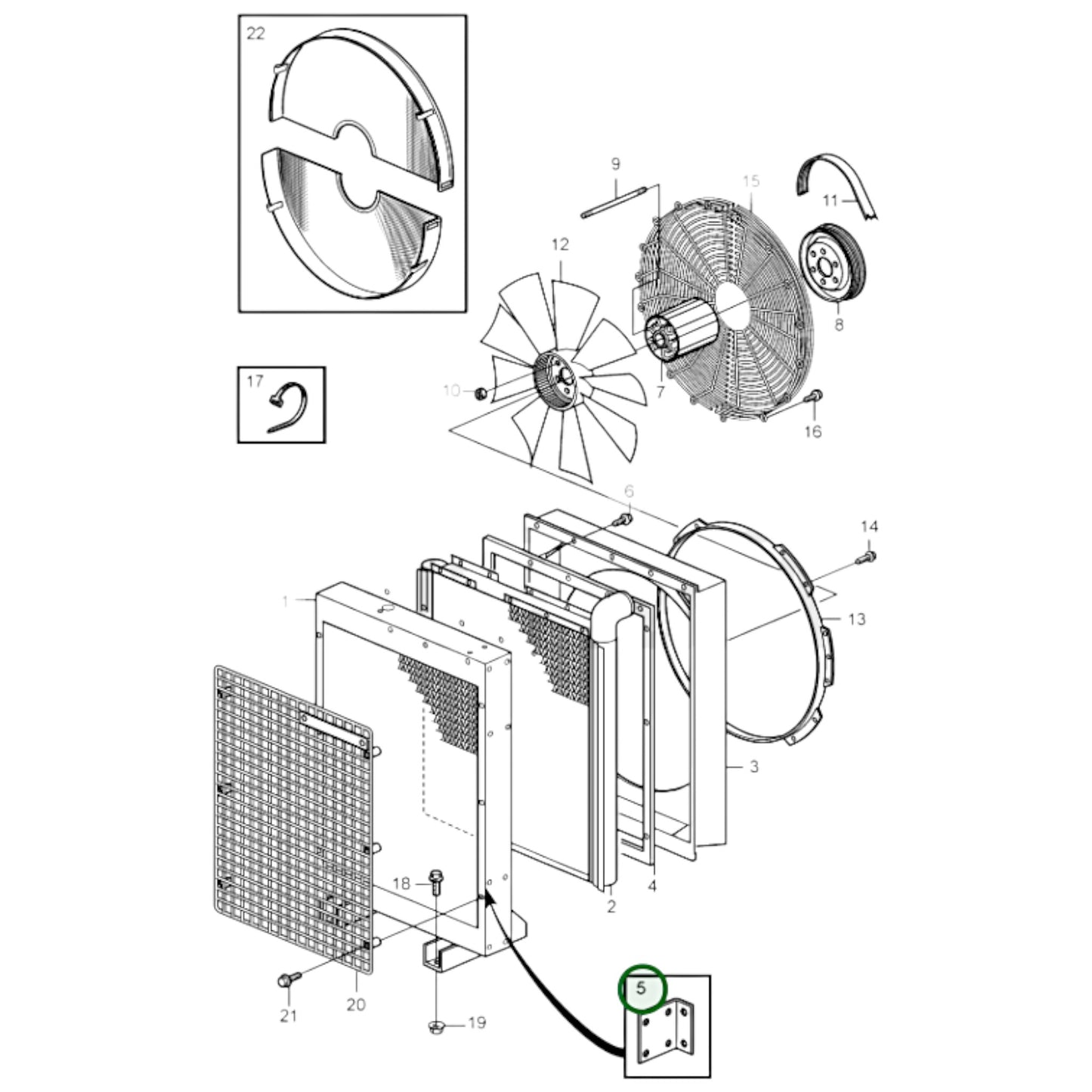 3831142 - Attaching Bracket