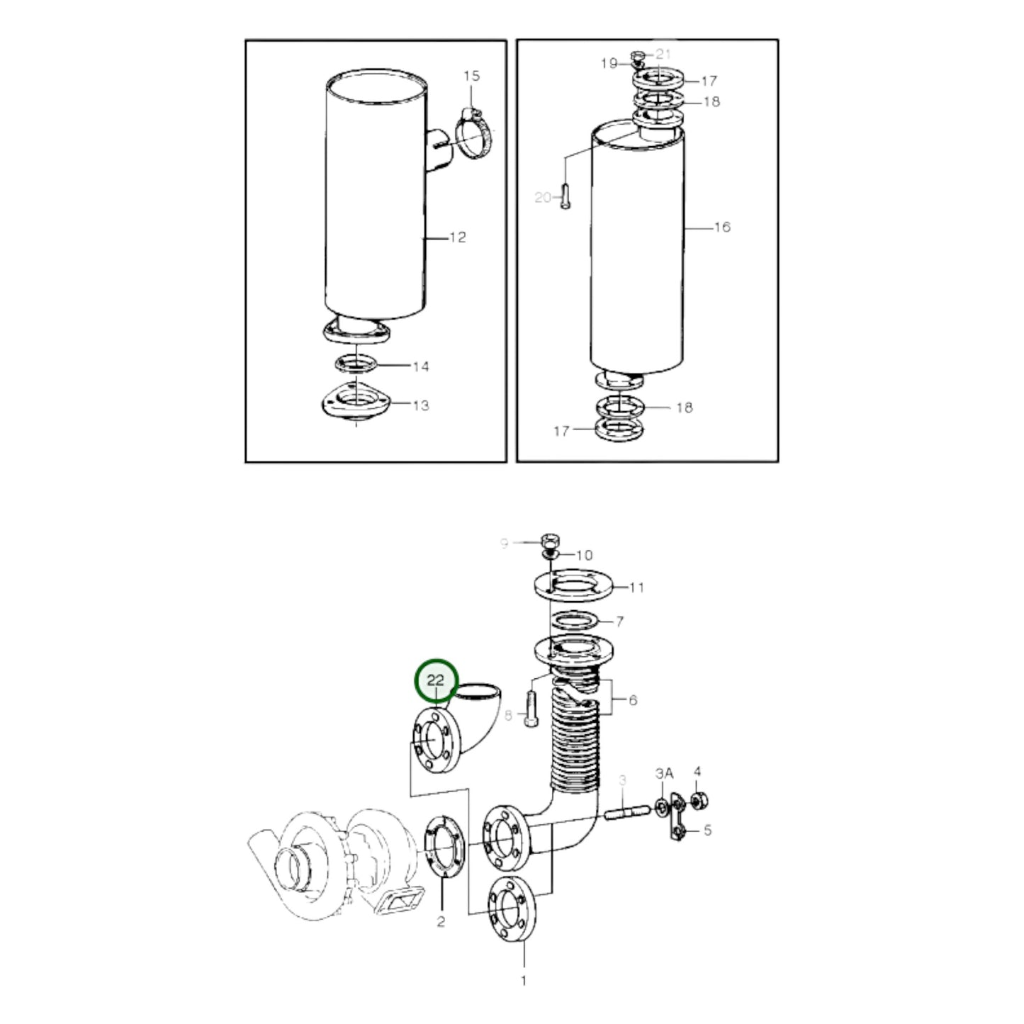 3831260 - Exhaust Pipe
