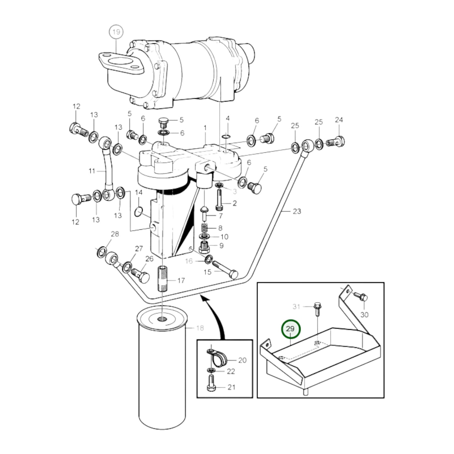 3835800  - Spill Plate
