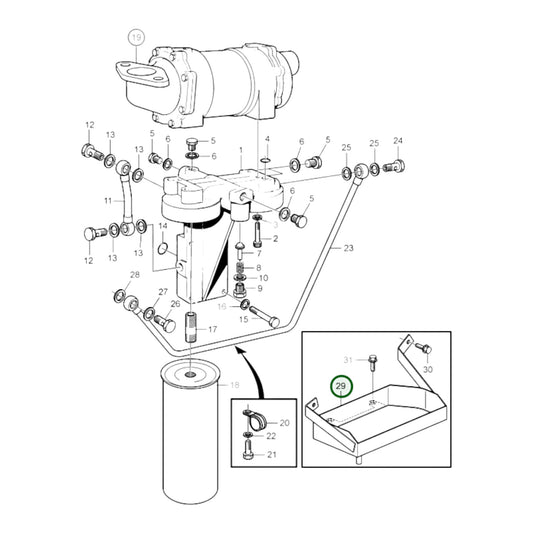 3835800  - Spill Plate