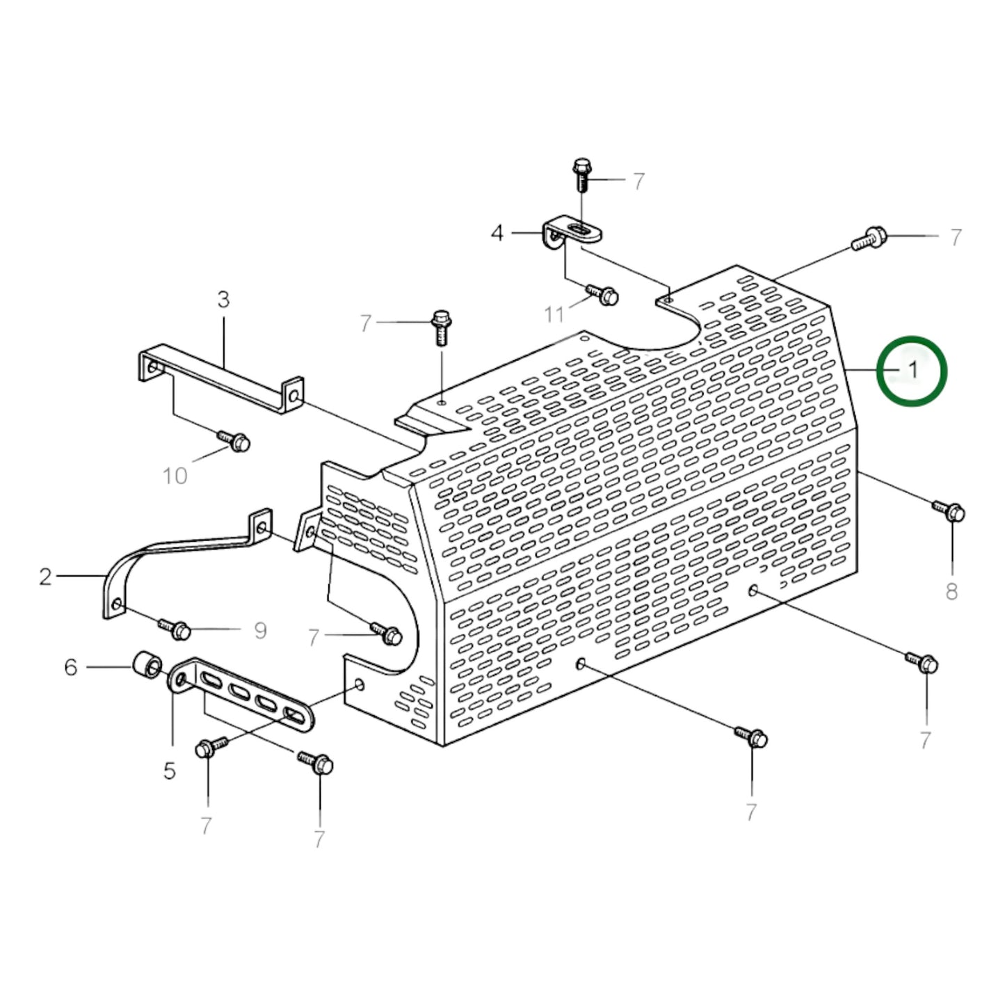 3837490 - Heat Shield