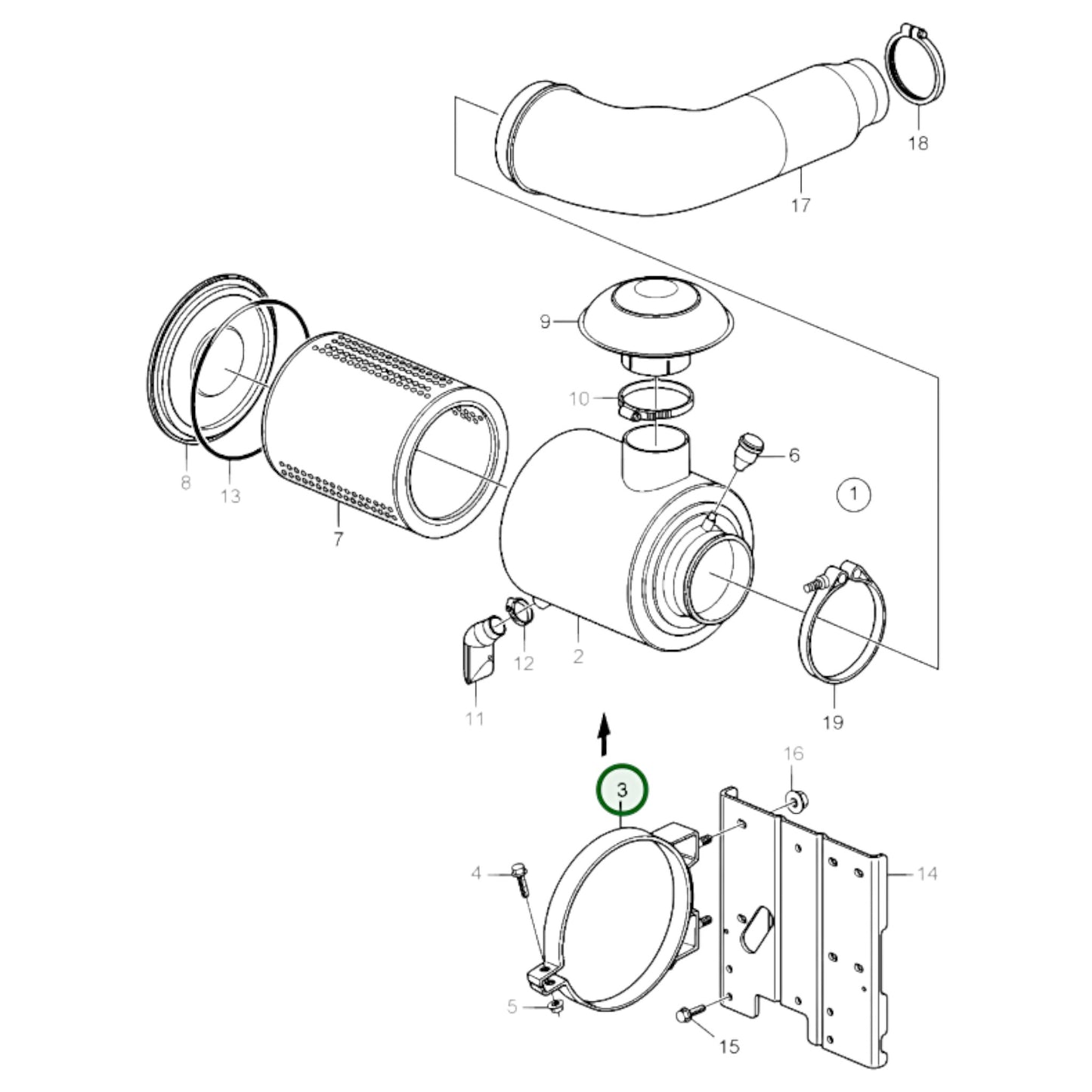 3837711 - Mounting Strap