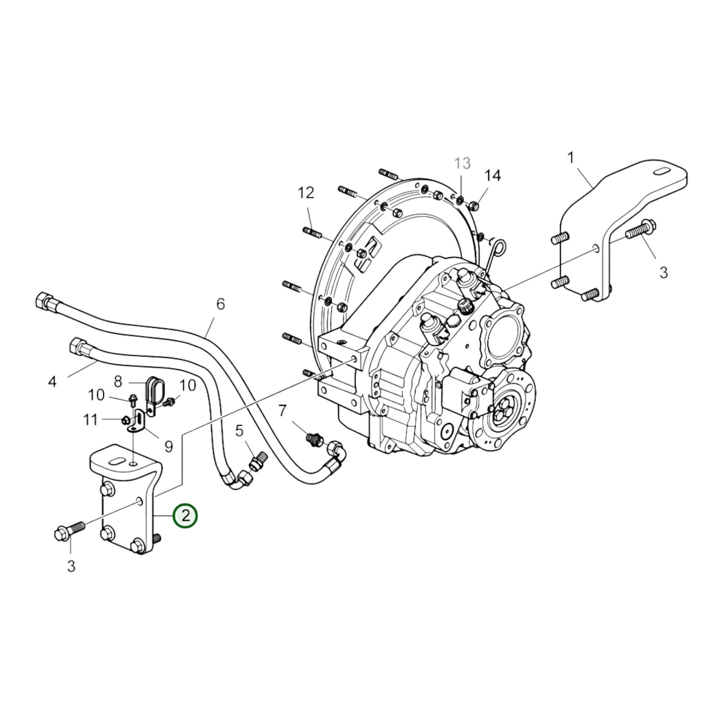 3840121 - Engine Mounting