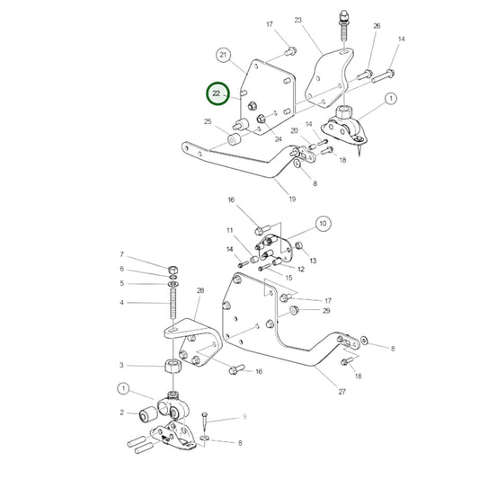 3840125 - Engine Mounting