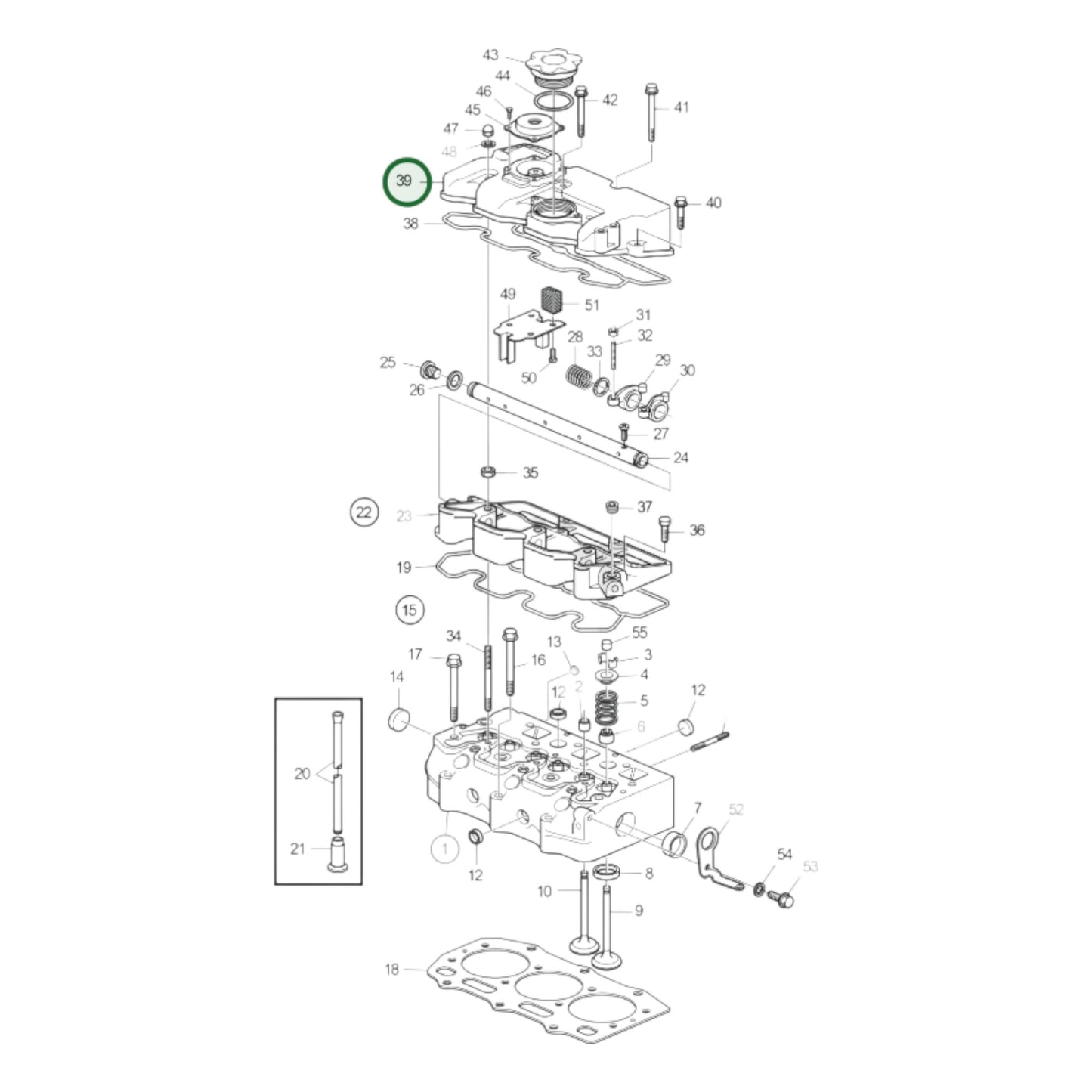 3840854 - Valve Cover