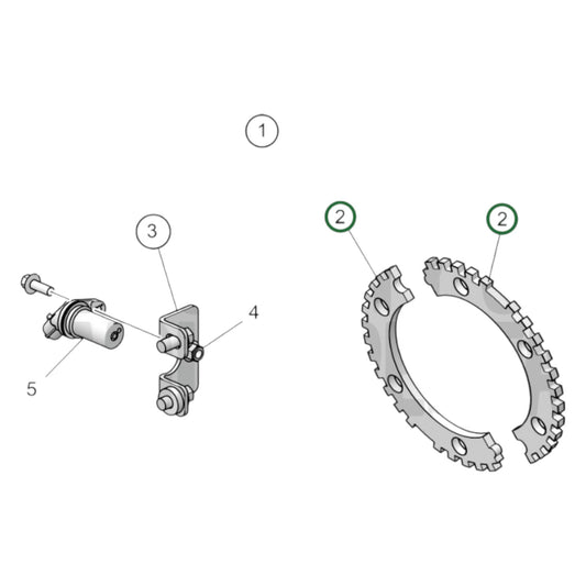 3843041 - Sprocket Wheel