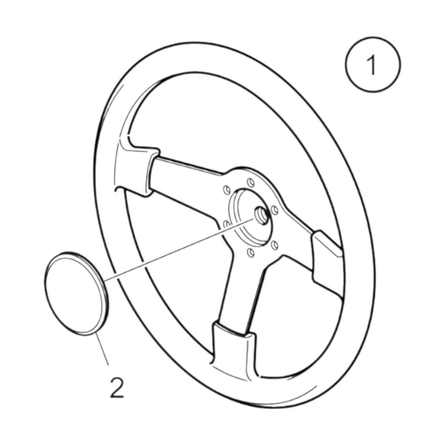 3843317 - Steering Wheel