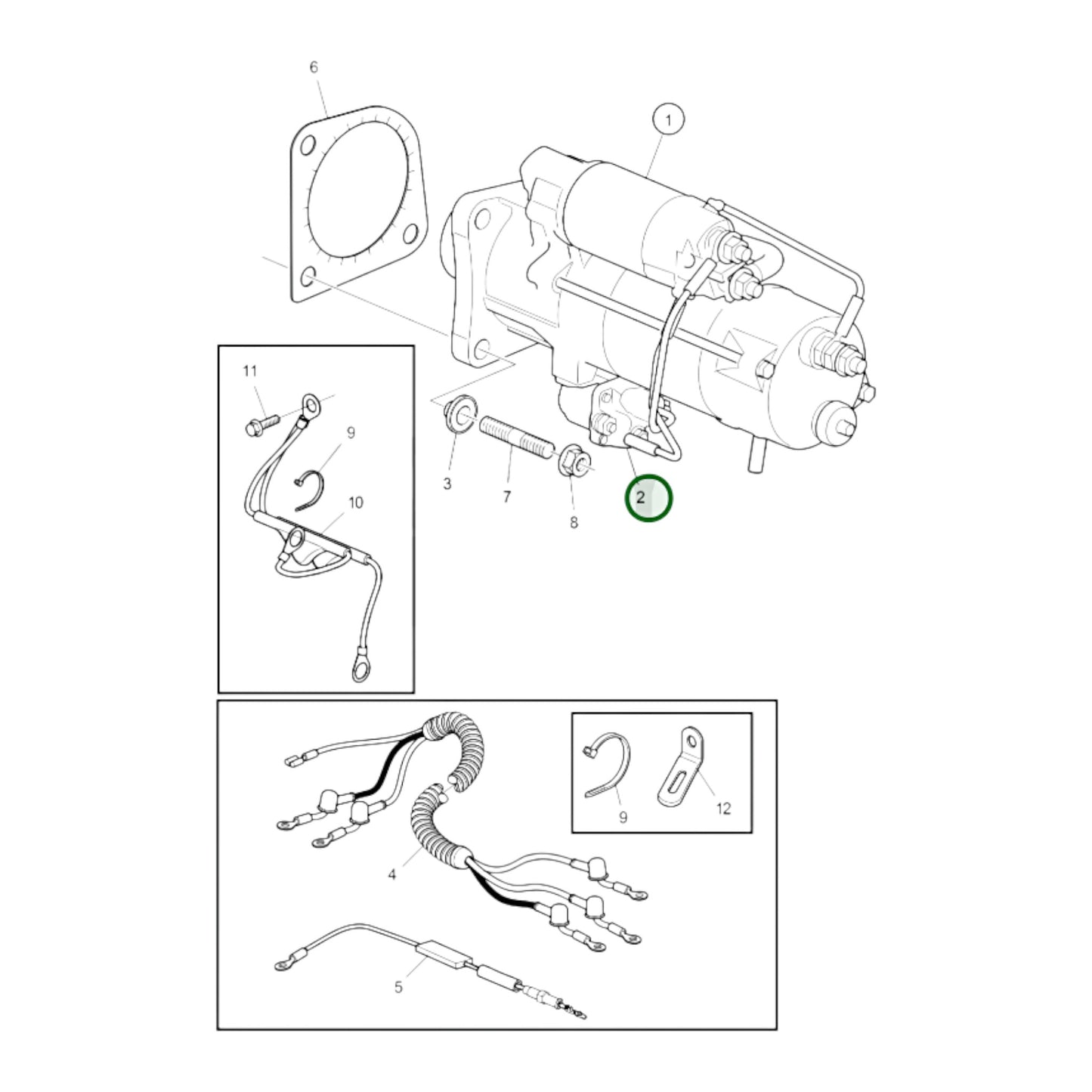 3849004 - Starter Relay