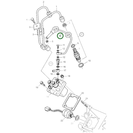 3849025- Leak-Off Pipe