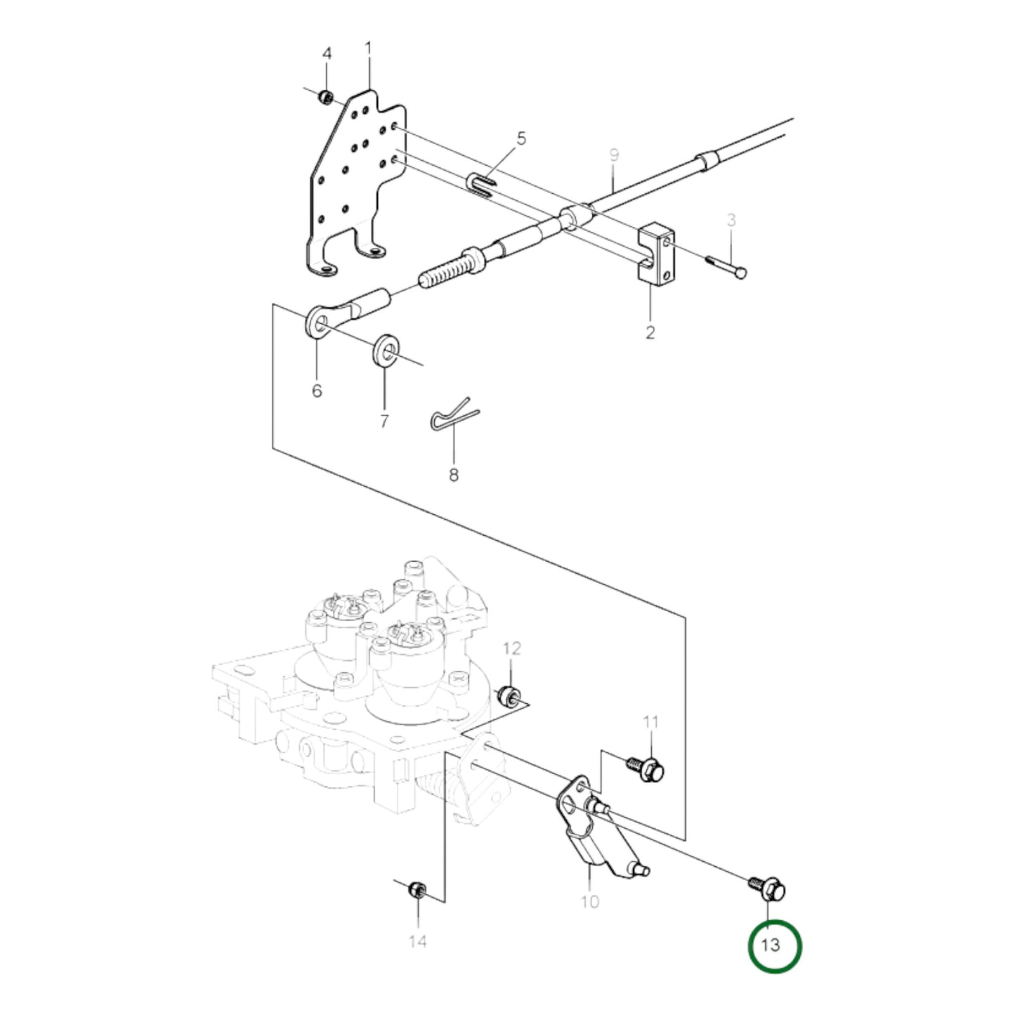 3850411 - Shoulder Screw