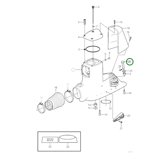 3851604 - Clevis Pin