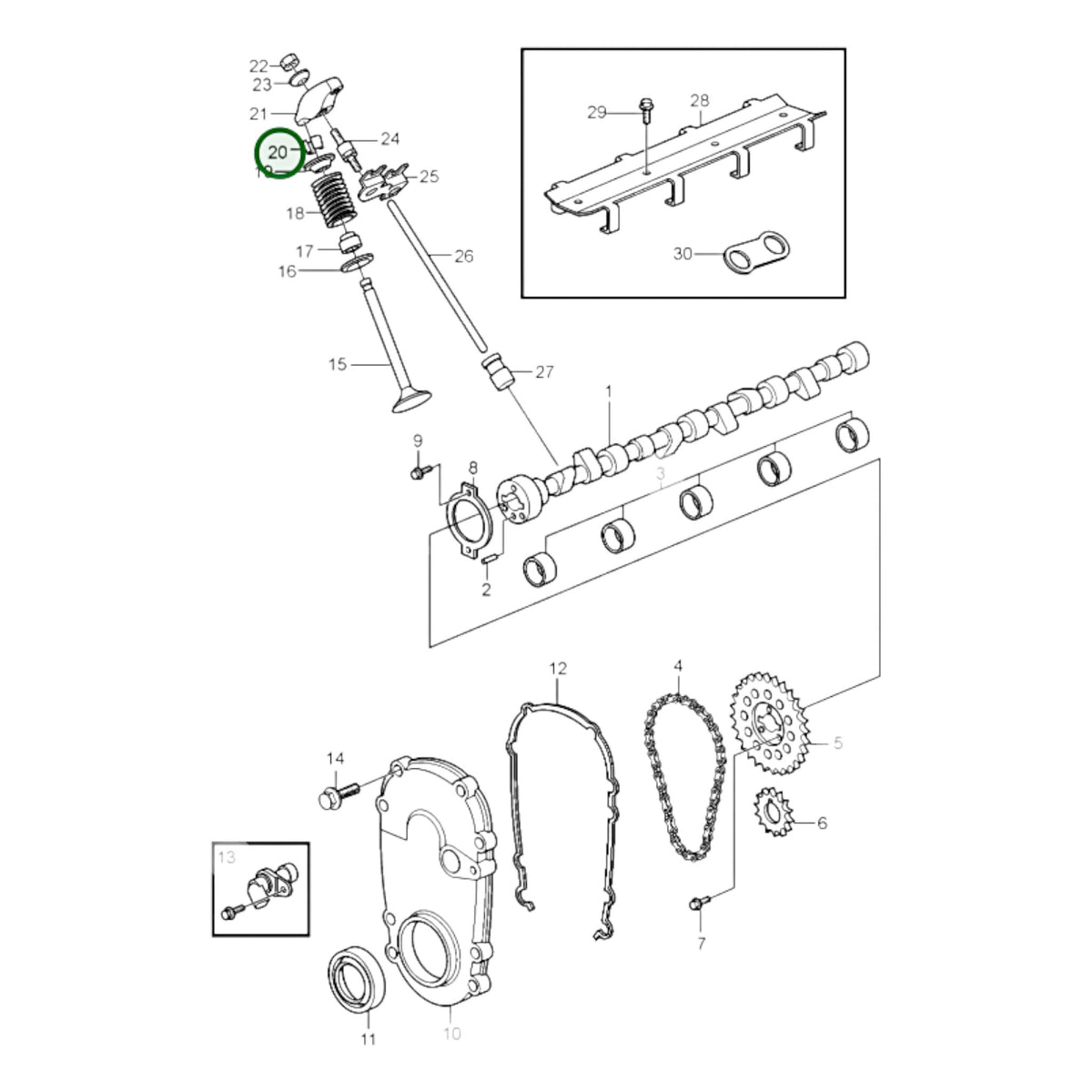 3853351 - Valve Cotter