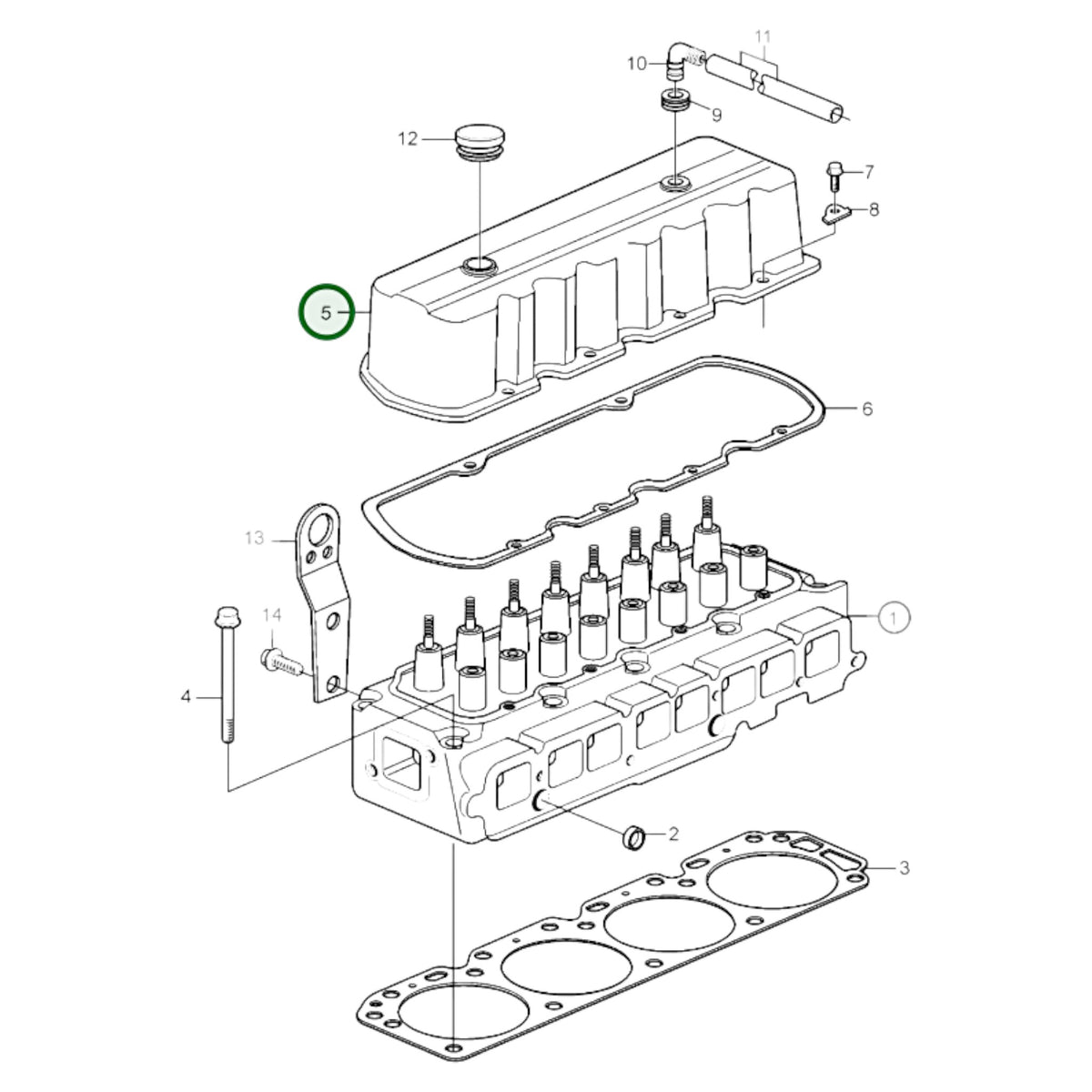 3853784 - Valve Cover