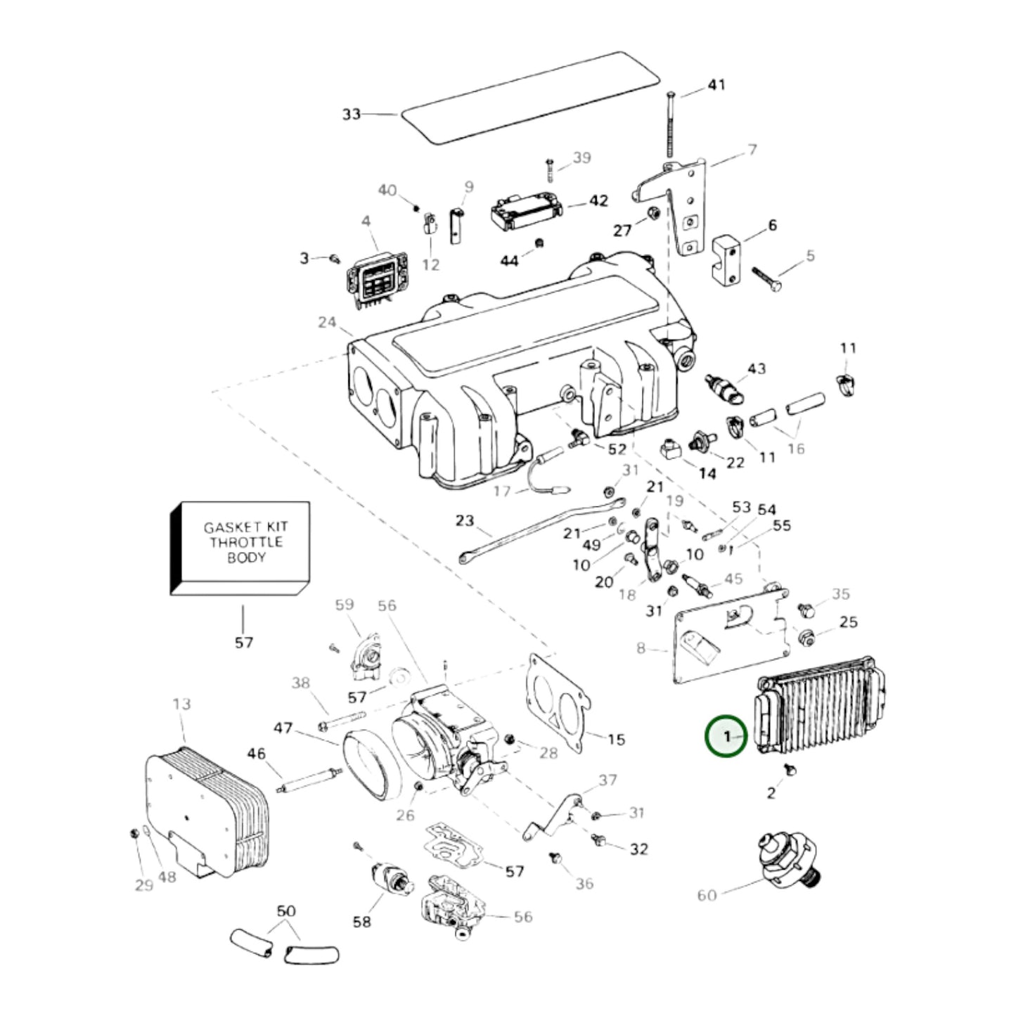 3854803 - Engine Control Module