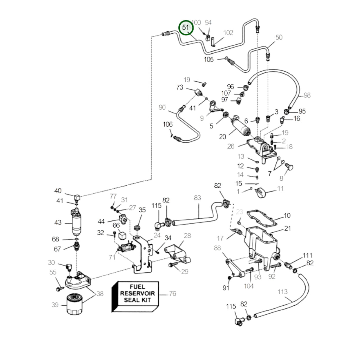 3856534 - Fuel Pipe