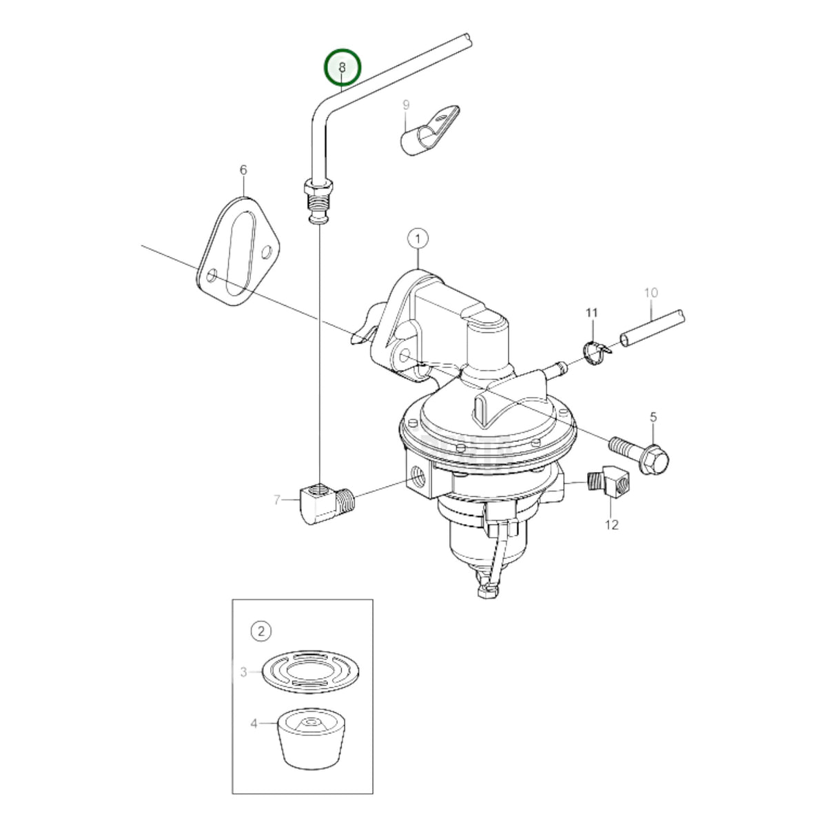 3857174 - Fuel Pipe