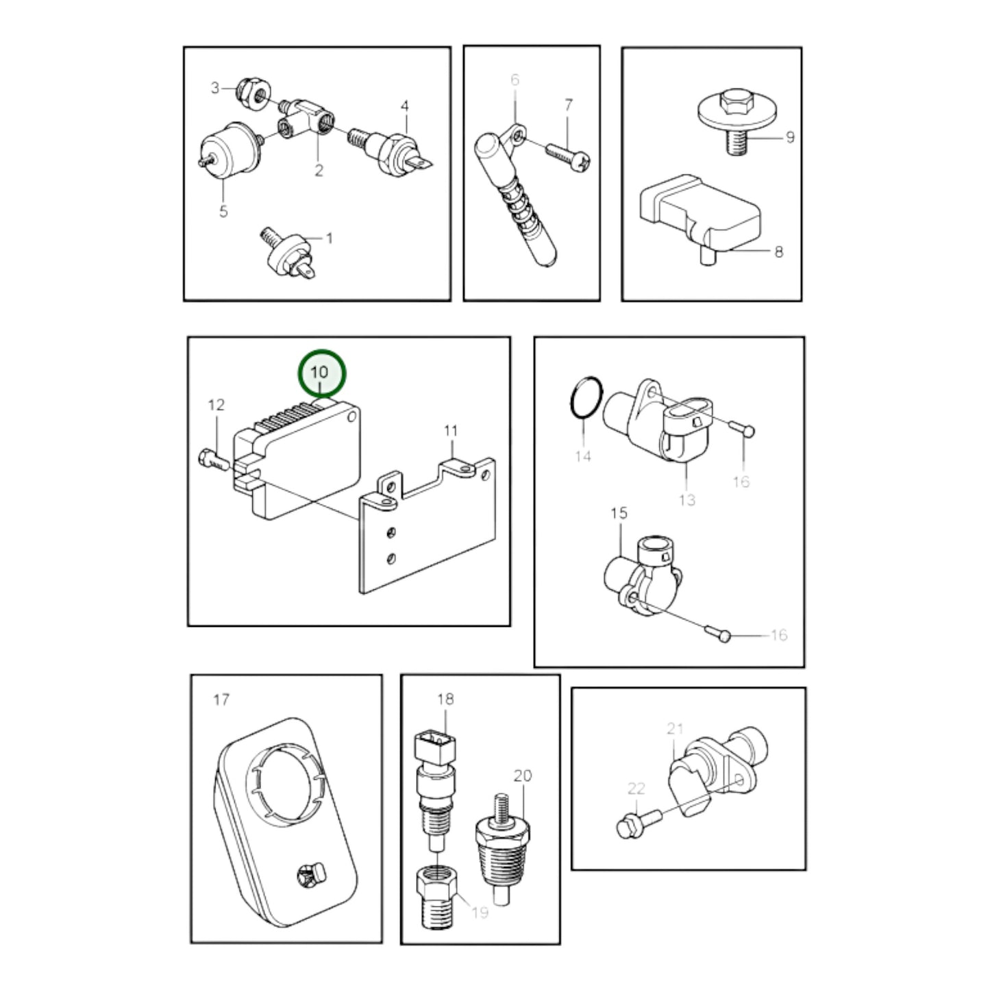 3860927 - Engine Control Module