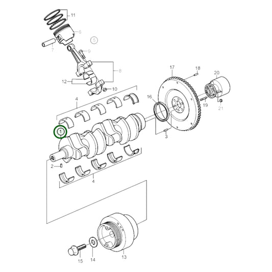 3861270 - Crankshaft