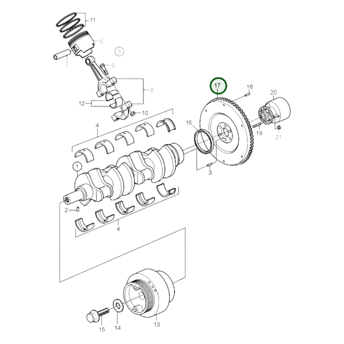 3861277 - Flywheel