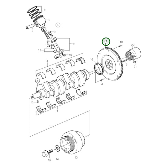3861277 - Flywheel