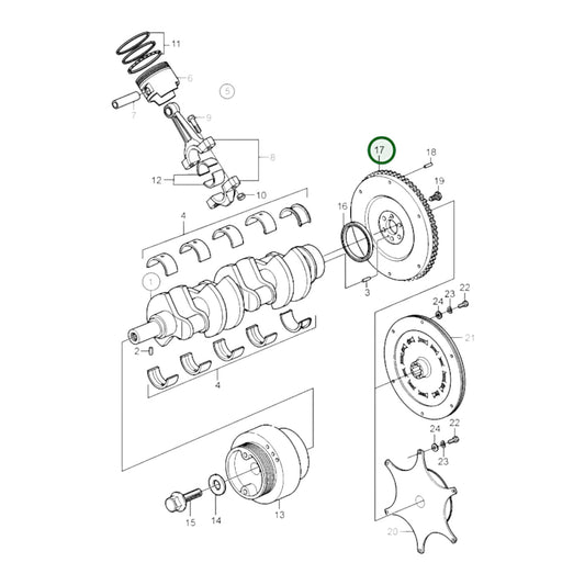 3861362 - Flywheel