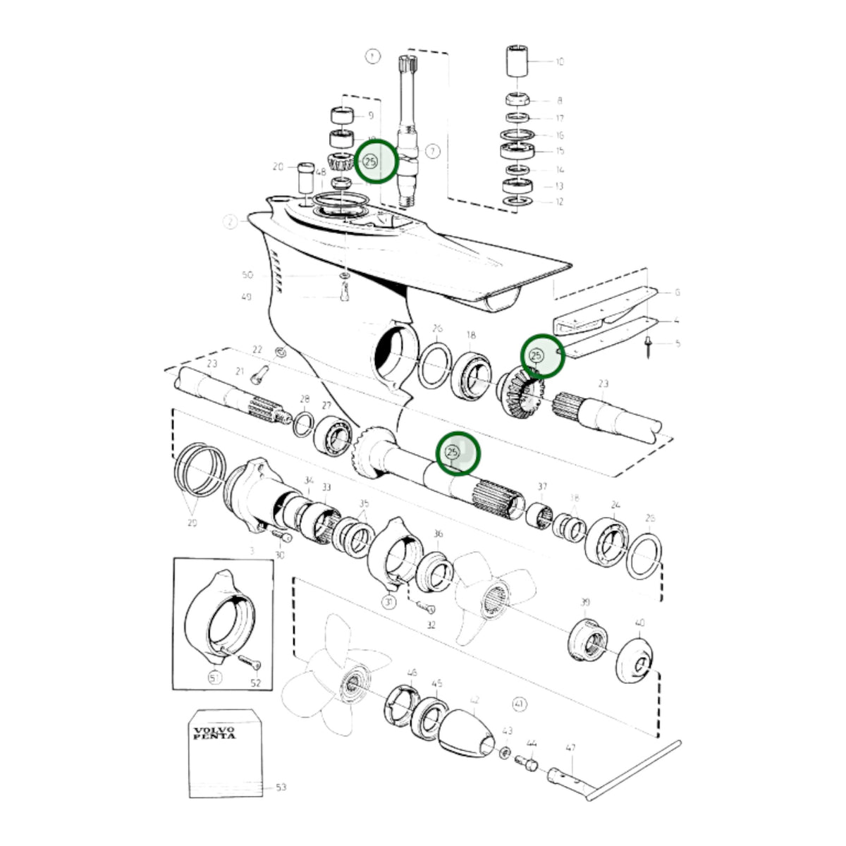 3861456 - Drive Gear Set