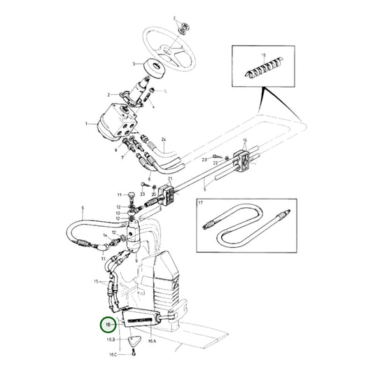 3861556 - Steering Cylinder