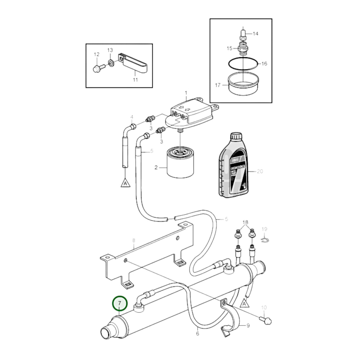 3862280 - Oil Cooler